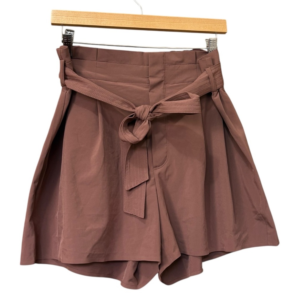Athleta Skyline Short ii Mauve Brown Purple Shorts Size 12‎
